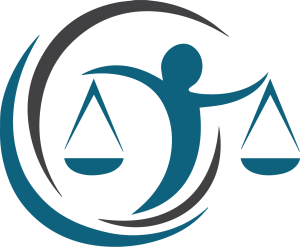 Access to Counsel in Evictions Logo. An abstract figure holds a scale of justice in each hand.